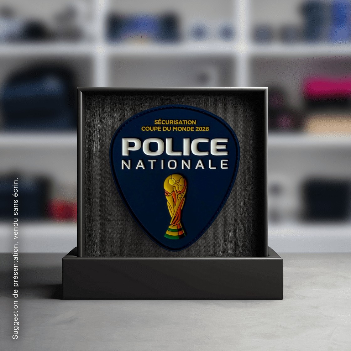 Ecusson Police Coupe du Monde 2026