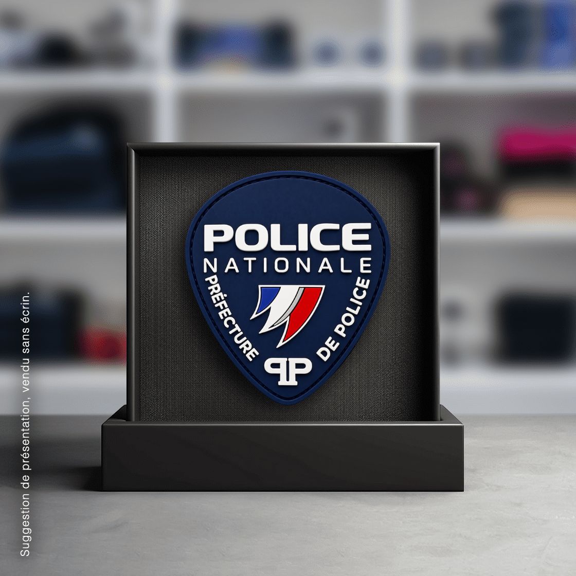 Ecusson Police Nationale PP Bleu